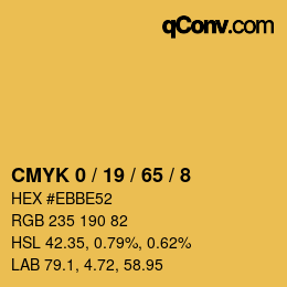 Color code: CMYK 0 / 19 / 65 / 8 | qconv.com