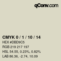 Color code: CMYK 0 / 1 / 10 / 14 | qconv.com