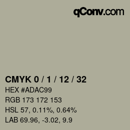 Color code: CMYK 0 / 1 / 12 / 32 | qconv.com