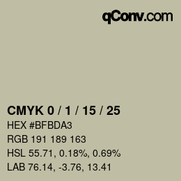 Color code: CMYK 0 / 1 / 15 / 25 | qconv.com