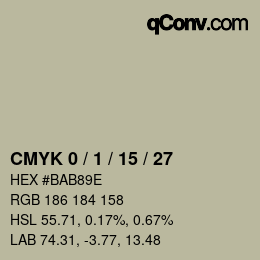Color code: CMYK 0 / 1 / 15 / 27 | qconv.com