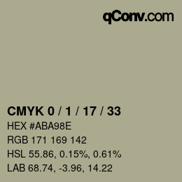 Color code: CMYK 0 / 1 / 17 / 33 | qconv.com