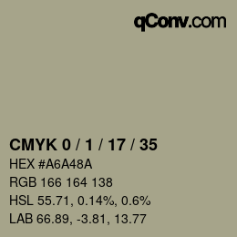 Color code: CMYK 0 / 1 / 17 / 35 | qconv.com