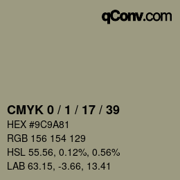 Color code: CMYK 0 / 1 / 17 / 39 | qconv.com