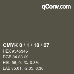 Color code: CMYK 0 / 1 / 18 / 67 | qconv.com