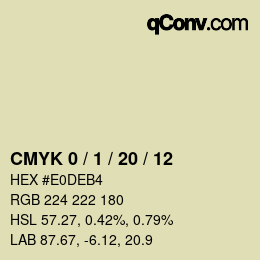 Color code: CMYK 0 / 1 / 20 / 12 | qconv.com