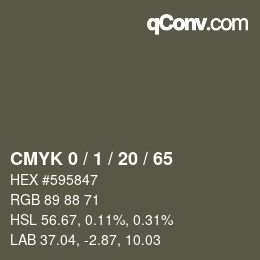 Color code: CMYK 0 / 1 / 20 / 65 | qconv.com