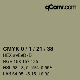 Color code: CMYK 0 / 1 / 21 / 38 | qconv.com