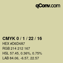 Color code: CMYK 0 / 1 / 22 / 16 | qconv.com
