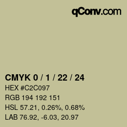 Color code: CMYK 0 / 1 / 22 / 24 | qconv.com