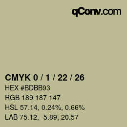 Color code: CMYK 0 / 1 / 22 / 26 | qconv.com