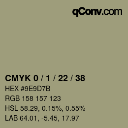 Color code: CMYK 0 / 1 / 22 / 38 | qconv.com