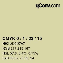 Color code: CMYK 0 / 1 / 23 / 15 | qconv.com