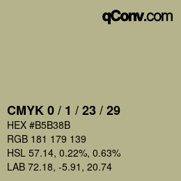 Color code: CMYK 0 / 1 / 23 / 29 | qconv.com