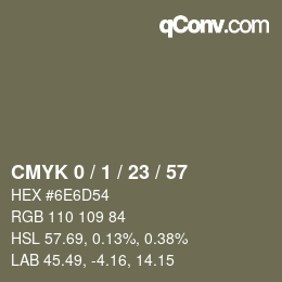 Color code: CMYK 0 / 1 / 23 / 57 | qconv.com