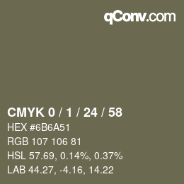 Color code: CMYK 0 / 1 / 24 / 58 | qconv.com