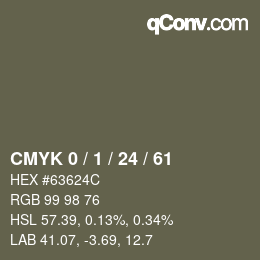 Color code: CMYK 0 / 1 / 24 / 61 | qconv.com