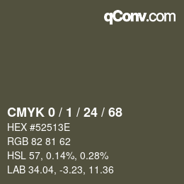 Color code: CMYK 0 / 1 / 24 / 68 | qconv.com