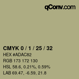 Color code: CMYK 0 / 1 / 25 / 32 | qconv.com