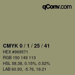 Color code: CMYK 0 / 1 / 25 / 41 | qconv.com