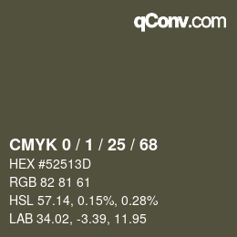 Color code: CMYK 0 / 1 / 25 / 68 | qconv.com