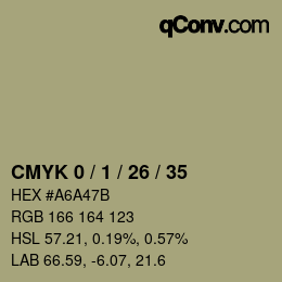 颜色代码: CMYK 0 / 1 / 26 / 35 | qconv.com