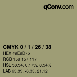 Color code: CMYK 0 / 1 / 26 / 38 | qconv.com