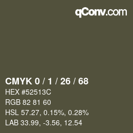 Color code: CMYK 0 / 1 / 26 / 68 | qconv.com