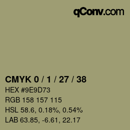 Color code: CMYK 0 / 1 / 27 / 38 | qconv.com