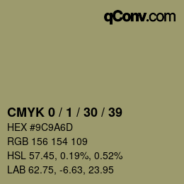 Color code: CMYK 0 / 1 / 30 / 39 | qconv.com