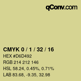 Color code: CMYK 0 / 1 / 32 / 16 | qconv.com