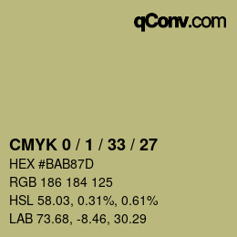 Color code: CMYK 0 / 1 / 33 / 27 | qconv.com