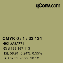 Color code: CMYK 0 / 1 / 33 / 34 | qconv.com