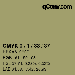 Color code: CMYK 0 / 1 / 33 / 37 | qconv.com