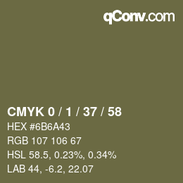 Color code: CMYK 0 / 1 / 37 / 58 | qconv.com