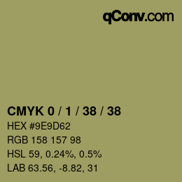 Color code: CMYK 0 / 1 / 38 / 38 | qconv.com