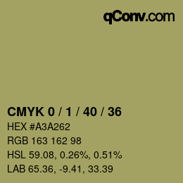 Color code: CMYK 0 / 1 / 40 / 36 | qconv.com