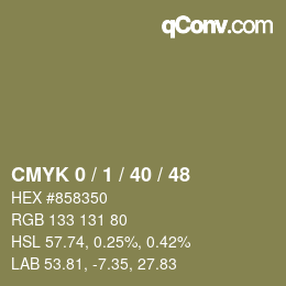 Color code: CMYK 0 / 1 / 40 / 48 | qconv.com