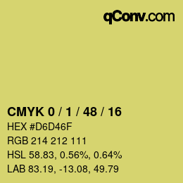 Color code: CMYK 0 / 1 / 48 / 16 | qconv.com