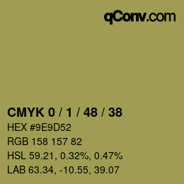 Color code: CMYK 0 / 1 / 48 / 38 | qconv.com