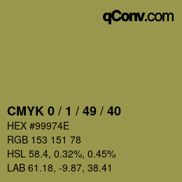 Color code: CMYK 0 / 1 / 49 / 40 | qconv.com