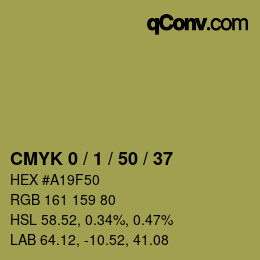 Color code: CMYK 0 / 1 / 50 / 37 | qconv.com