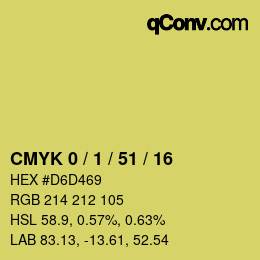 Color code: CMYK 0 / 1 / 51 / 16 | qconv.com