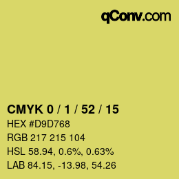 Color code: CMYK 0 / 1 / 52 / 15 | qconv.com