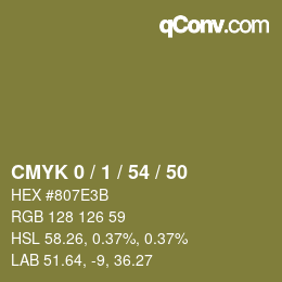 Color code: CMYK 0 / 1 / 54 / 50 | qconv.com