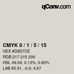 Color code: CMYK 0 / 1 / 5 / 15 | qconv.com