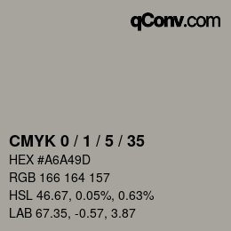 Color code: CMYK 0 / 1 / 5 / 35 | qconv.com