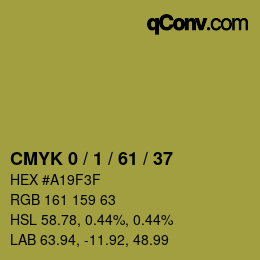 Color code: CMYK 0 / 1 / 61 / 37 | qconv.com