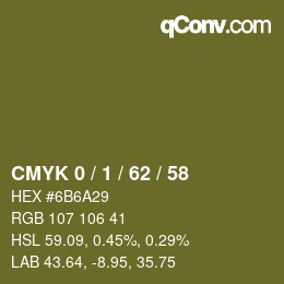 Color code: CMYK 0 / 1 / 62 / 58 | qconv.com