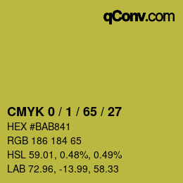 Color code: CMYK 0 / 1 / 65 / 27 | qconv.com